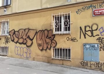 Odstraňování graffiti Praha