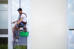 Výškové mytí oken